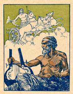 Ilustración para la Ilíada de Homero de Clement Goutier