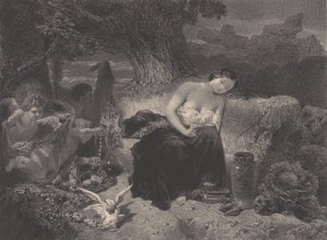 Tentación, ca. 1850 de Célestin Nanteuil