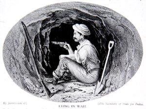 Acechando, ilustración de 