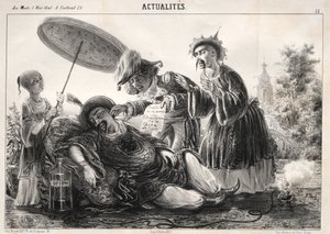 Actualités: --¡Digan! ¡digan! celeste Emperador...., 1841