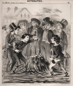 Actualidades: ¡Ja ja Félix! ¡llega rápido!, 1841 de Clémente Pruche