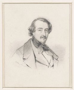 Retrato de Christiaan Immerzeel de Coenraad Hamburger