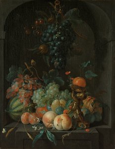 Bodegón con fruta de Coenraet Roepel