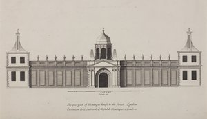 Museo Británico, Holborn, c.1750