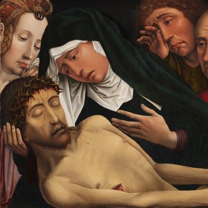 El lamento de Cristo
La Lamentación de Colijn de Coter