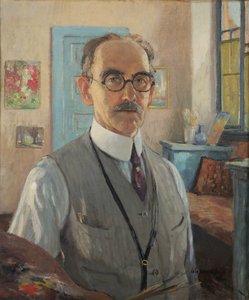 Autorretrato de Colin Campbell Cooper