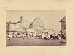 Jaypur; El Hauwa Mahal, o Palacio del Viento de Colin Murray