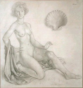 Estudio para Venus y Cupido de Colin Unwin Gill