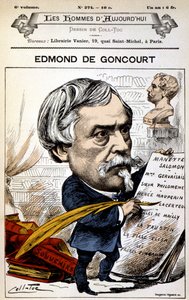 Edmond de Goncourt - por Coll-Toc (Coll Toc), en 