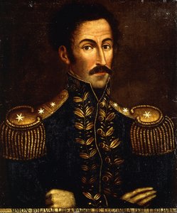Retrato de Simón Bolívar, ca. 1925 de Colombian School