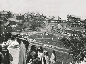 La llanura de Kabary, Andohalo, Antananarivo, Madagascar, 1895 de Colonel Stewart