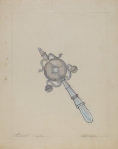 Sonajero de bebé de Columbus Simpson