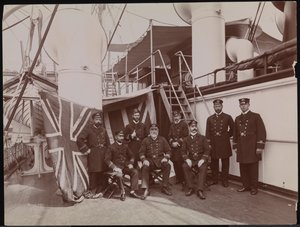 Cunard Line, S.S. "Umbria", c.1897
