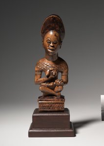 Figura de Madre e Hijo de Congolese School