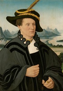 Retrato de Fridrich Rorbach, 1532 de Conrad Faber von Creuznach