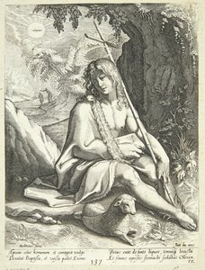 Juan el Bautista en el desierto