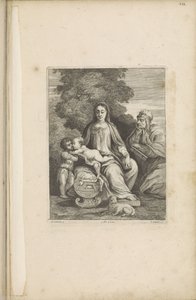 María con el Niño Jesús, el joven Juan Bautista y Santa Isabel de Conrad Lauwers