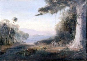 Paisaje del Lago Illiwara de Conrad Martens