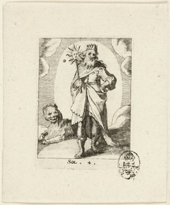 Sol, lámina cuatro de Der VII Planeten