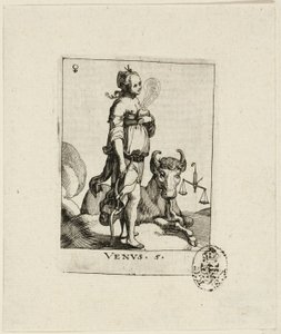 Venus, lámina cinco de Der VII Planeten