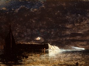 Bombardeo nocturno, Fuerte Sumter, 10 de diciembre