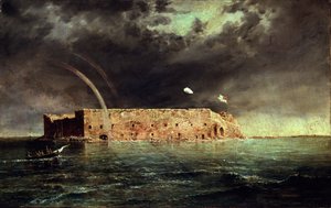 Vista de Fort Sumter, Carolina del Sur, 1863 de Conrad Wise Chapman