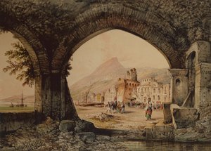 Una asamblea de pueblo, Italia de Consalvo Carelli