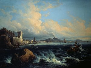 Nápoles vista desde Posillipo de Consalvo Carelli