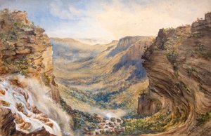 The Weatherboard, Montañas Azules, Nueva Gales del Sur de Constance Frederica Gordon Cumming