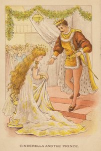 Cenicienta (litografía en color) de Constance Haslewood