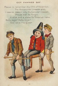 Rima infantil: Día de Guy Fawkes de Constance Haslewood
