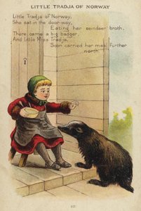 Rima infantil: Pequeño Tradja de Noruega de Constance Haslewood