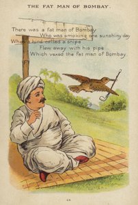 Rima infantil: El hombre gordo de Bombay de Constance Haslewood