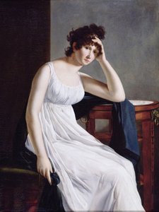 Autorretrato, 1800s de Constance Mayer