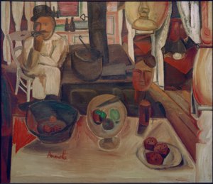 La tienda de patatas fritas de Constant Permeke