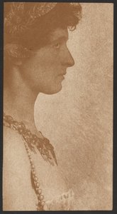 [Perfil lateral de mujer] de Constant Puyo