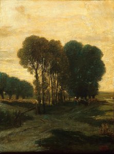 Grupo de Árboles, c. 1860 de Constant Troyon