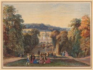 In the Park of Saint Cloud de Constant Troyon