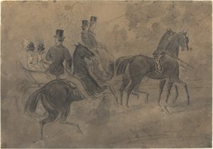 Un carruaje abierto