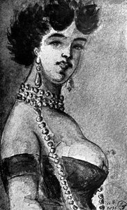 Mujer, siglo XIX, 1930