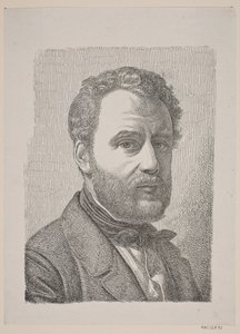 Retrato de Wilhelm Marstrand de Constantin Hansen