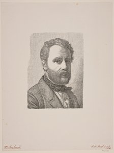 Retrato de Wilhelm Marstrand de Constantin Hansen