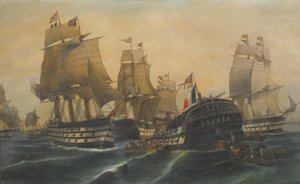 La Batalla de Trafalgar