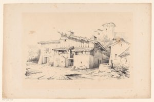 Casas y Torre El paisaje (título de la serie)