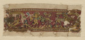Fragmento de una frontera de Coptic