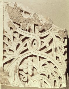 Fragmento de un friso, del monasterio de Apa Jeremías, Sakkara de Coptic Coptic