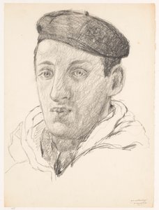 Autorretrato: B-1-1, 5 de marzo Autorretratos de Cor van Teeseling (título de la serie) de Cor van Teeseling
