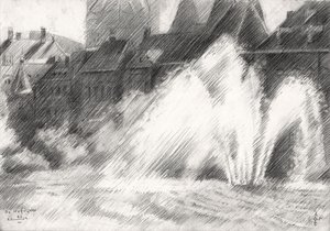Boceto de fuentes urbanas