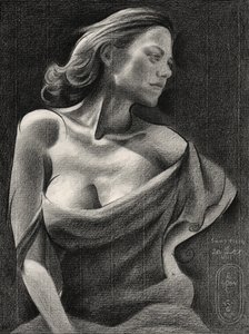 Retrato de una mujer elegante