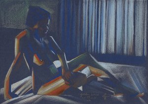 Desnudo a la hora dorada